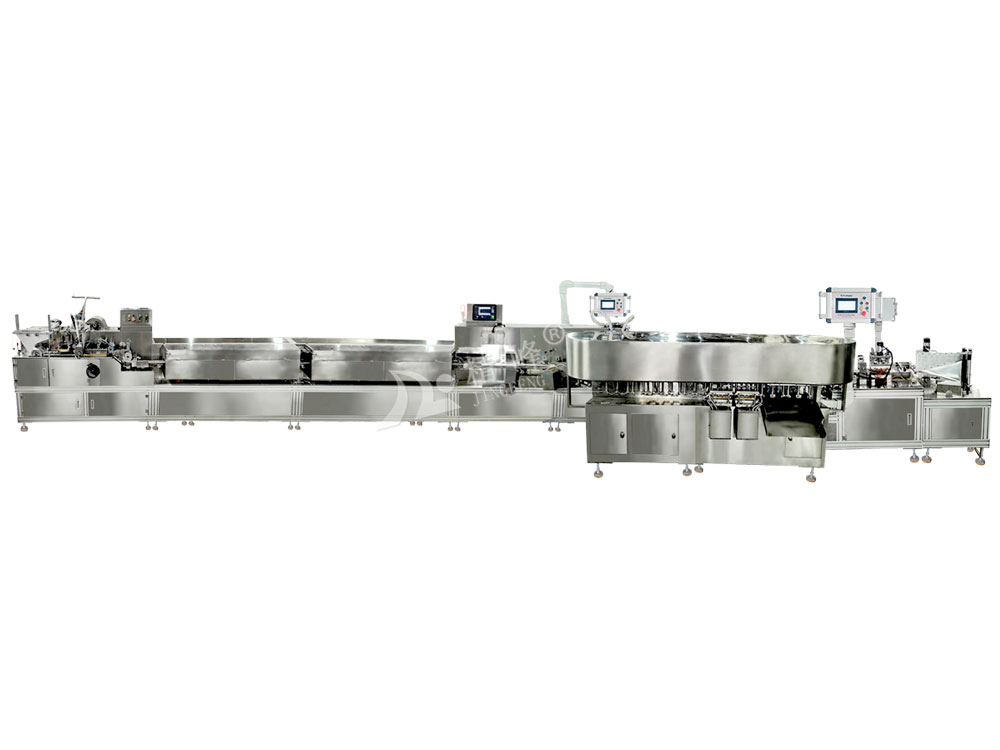 四邊封鋁塑膜外碘伏棉簽機